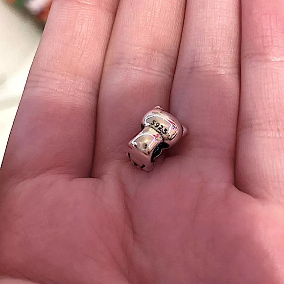 Hello Kitty Sterling Silver Charm For Pandora Bracelet - Picture 7 of 8